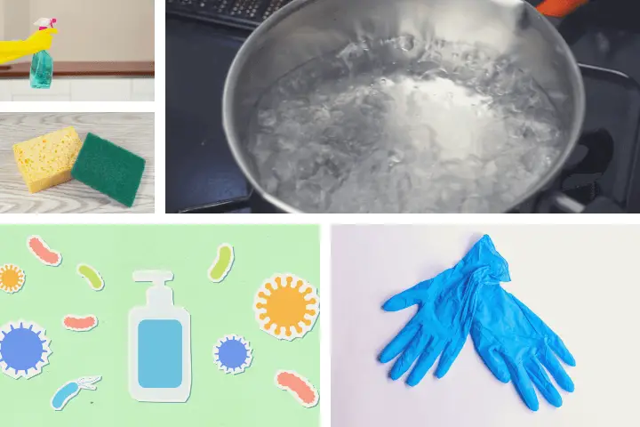 Things required to cleaning meat slicer clean a meat slicer