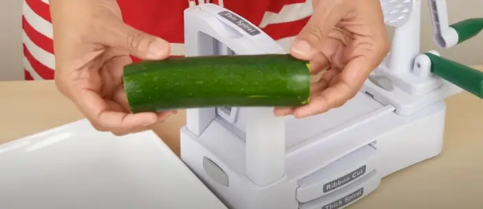 Cut both ends of your desired vegetable STEP 2 Prepping Fruits Vegetable Before Slicing