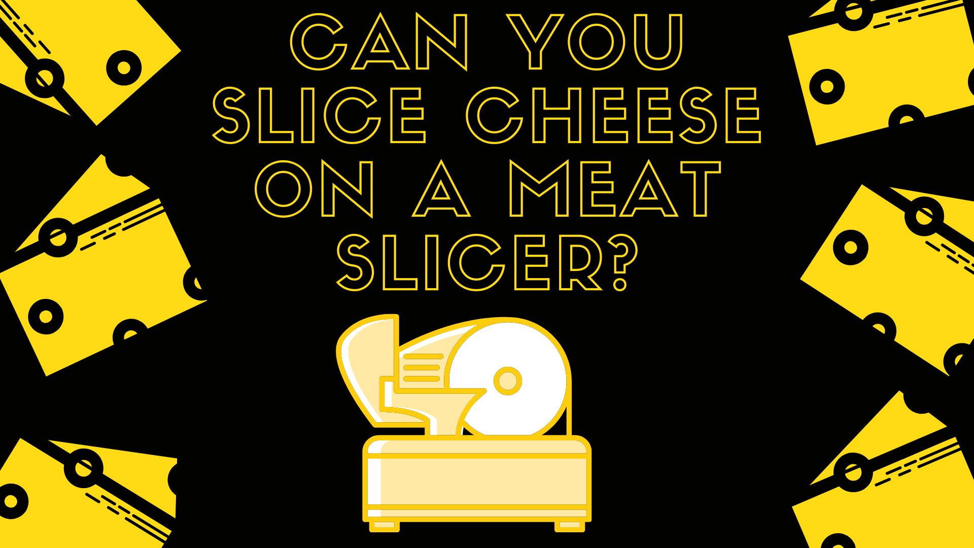 Slice Cheese on a Meat Slicer