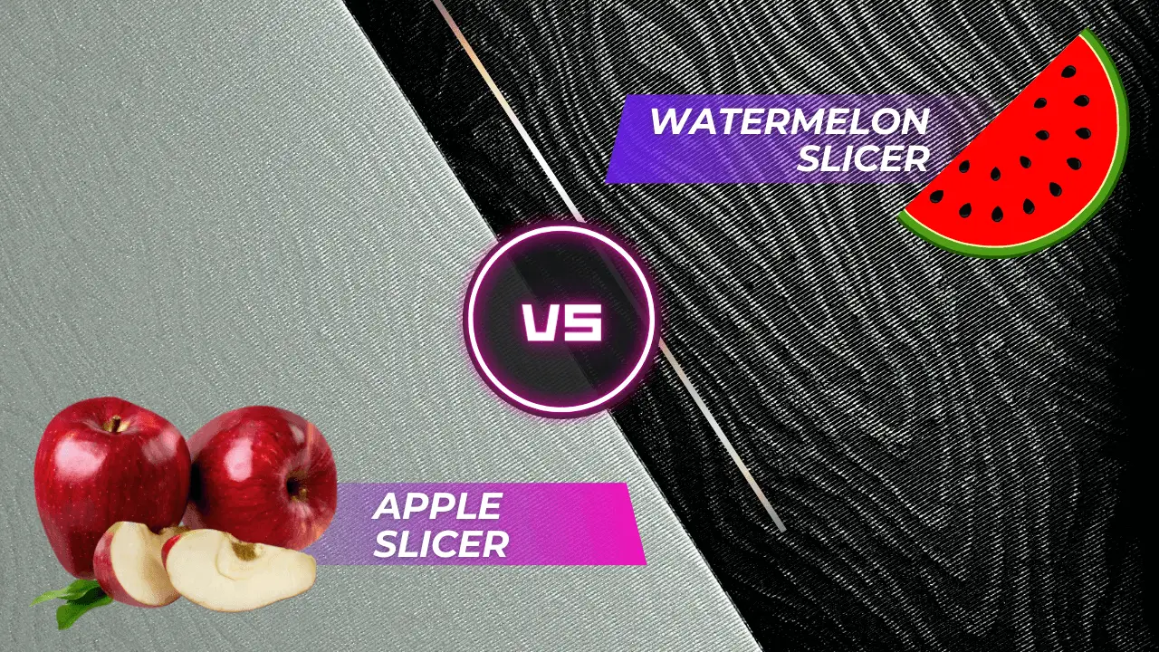 Apple slicer vs melon slicer