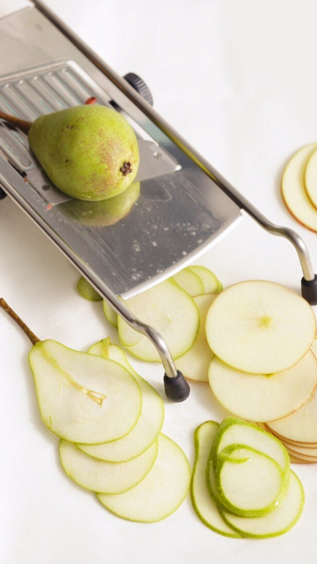 Slice Pears With A Slicer