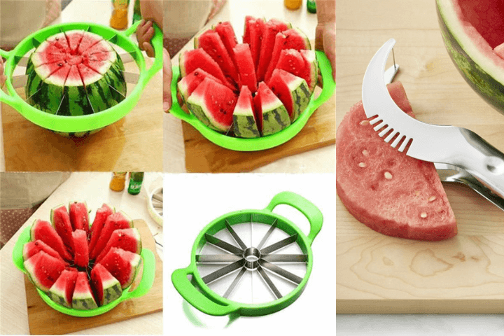 How to use a melon slicer