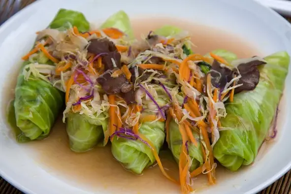 Asian Veggie Wrap Asian Veggie Wrap Recipe