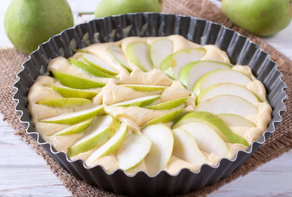 How to slice pears for pie
