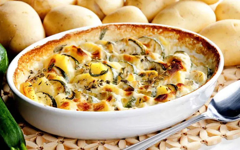 Scalloped Potatoes And Zucchini Recipe Scalloped Potatoes And Zucchini Recipe