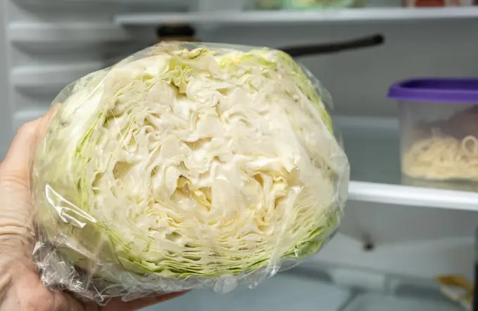 How to store sliced unsliced cabbage