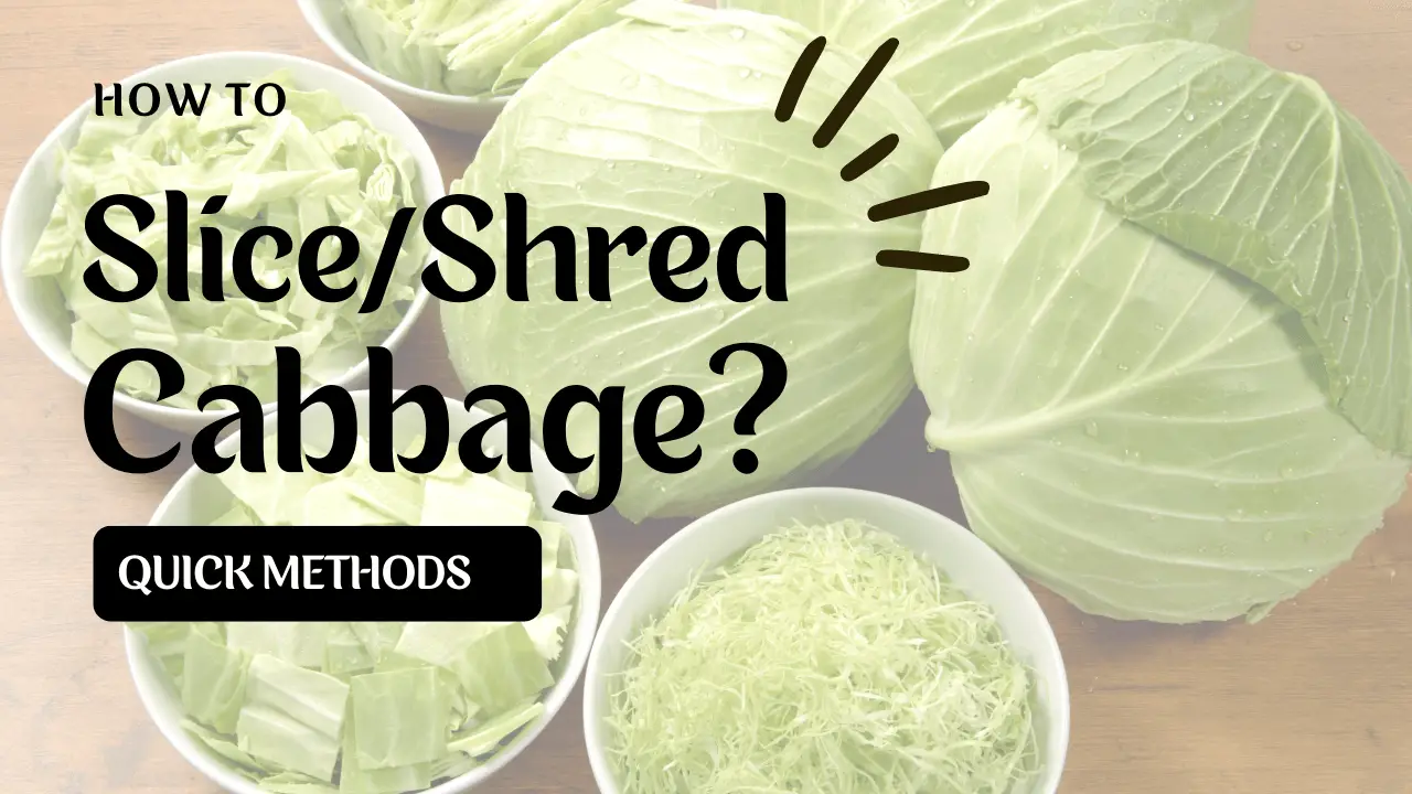 How to shred cabbage