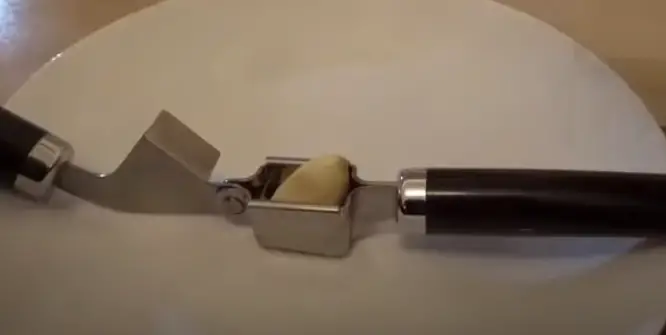 Step to slicing garlic