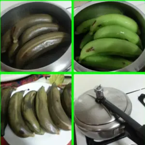 Is it possible cook raw bananas