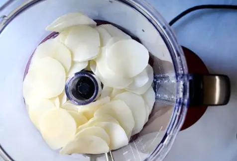 Slice Potatoes in Food Processor Food Processor For Slicing Potatoes