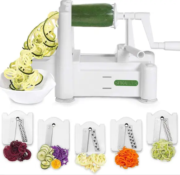 Different Blades Of Spiral slicer Different Blades Of Spiralizer
