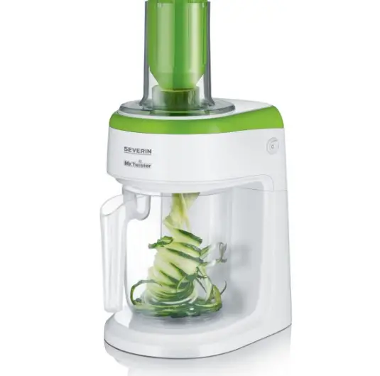 Electric cucumber slicers