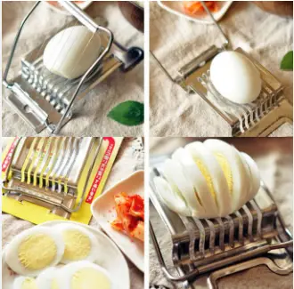 Use egg slicer effectively