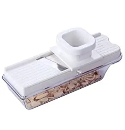 Manual almond slicer