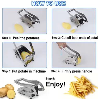 How to use Potato Slicer Using A Potato Slicer Tips