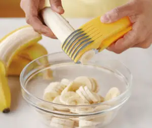 Bananza banana slicer, how to use it