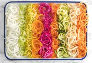 What vegetables can you spiralize
