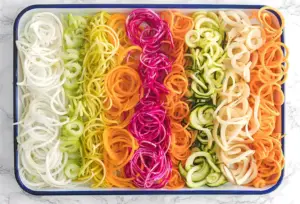 Vegetables Spiralize What vegetables can you spiralize