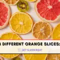 3 Different Orange Slices: