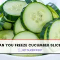 Can you freeze cucumber slices?