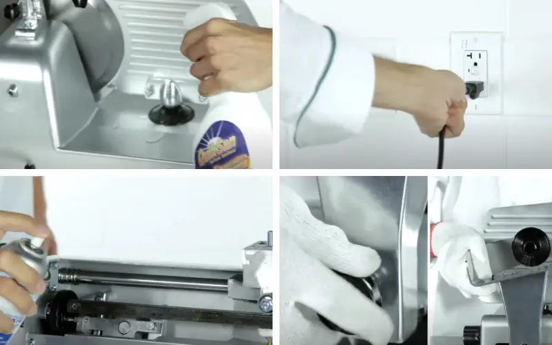 How To Clean A Meat Slicer Step-By-Step Step-by-step guide to cleaning a cuisinart meat slicer