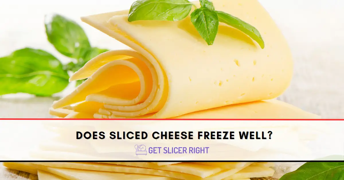 Sliced Cheese Freezed