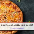 How to cut a pizza in 10 slices?