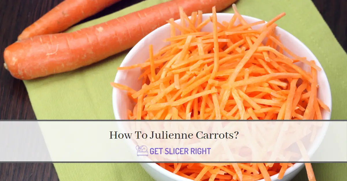 Julienne Carrots