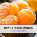 Peel orange