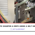 How To Sharpen A Knife Using A Belt Sharpener?