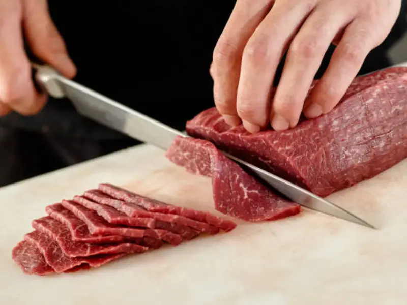 How To Slice Raw Meat Without A Slicer?