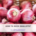 How to slice shallots?