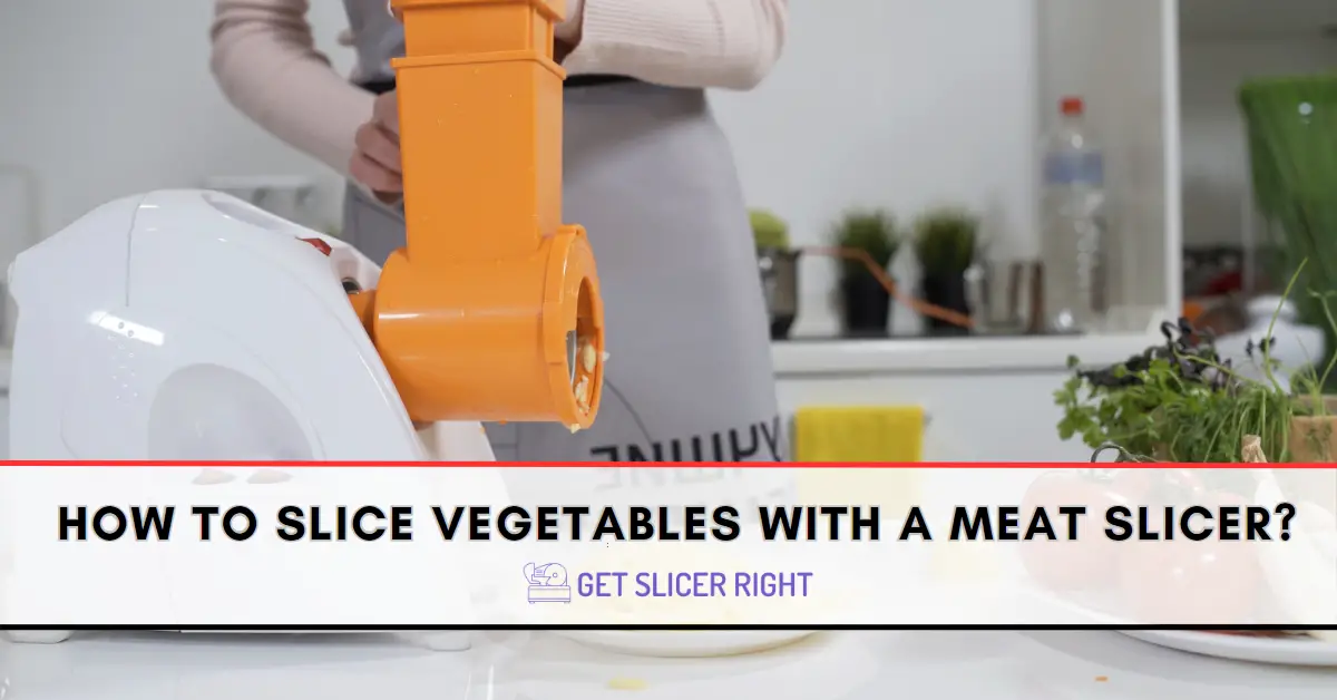 How to slice vegetables?