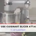 How To Use Cuisinart Slicer Attachment