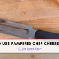 How To Use Pampered Chef Cheese Slicer