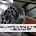 How to Install the Unger 5 Triple Cut System Plates and Blades in a Mincer