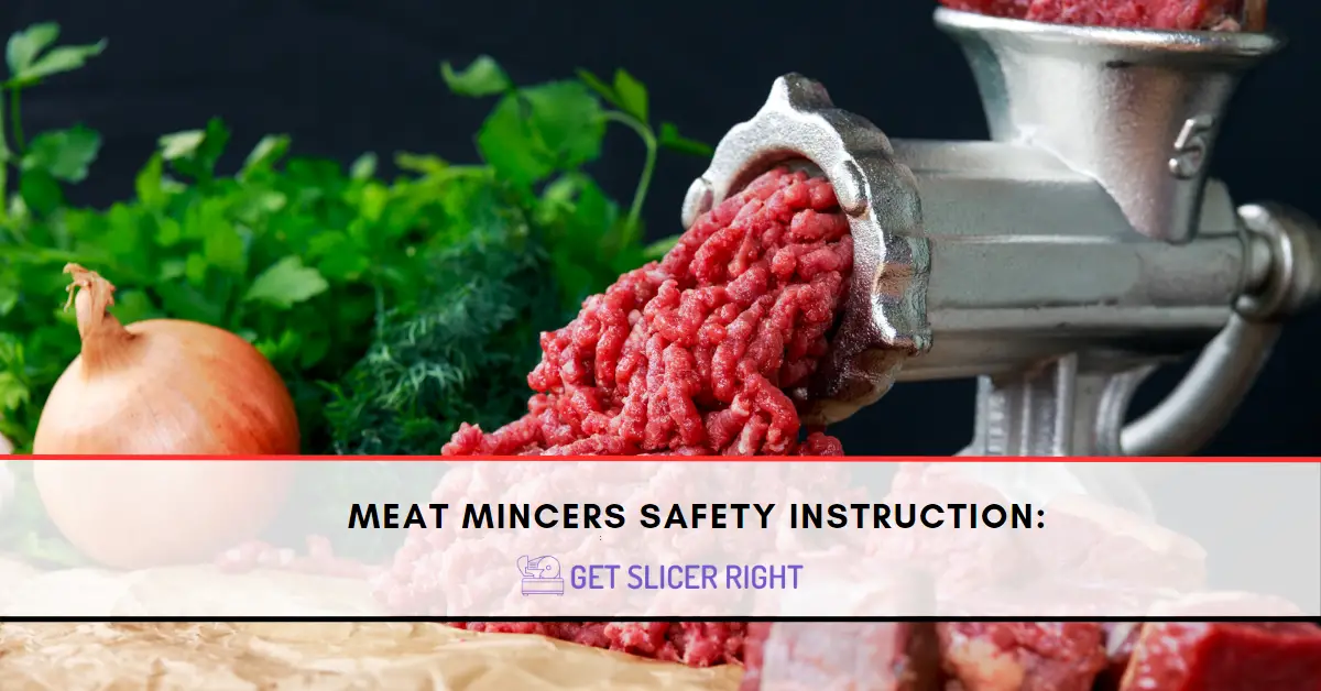 Meat Mincers Safety Instructions: A Comprehensive Guide for Safe and Effective Usage