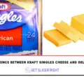 What’s the difference between kraft singles cheese and deli american cheese boar’s head?