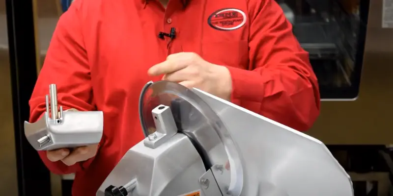 Disassemble meat slicer for Lubrications Do I need to disassemble my meat slicer completely for lubrication?
