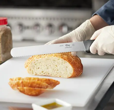 Are slicer knives suitable for slicing bread
