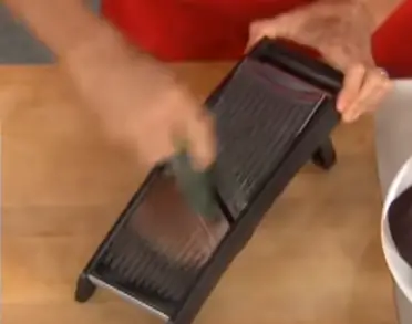 Start Moving The Safety Handle Back And Forth Along The Track Begin slicing