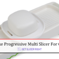 Use progressive multi slicer for cheese?