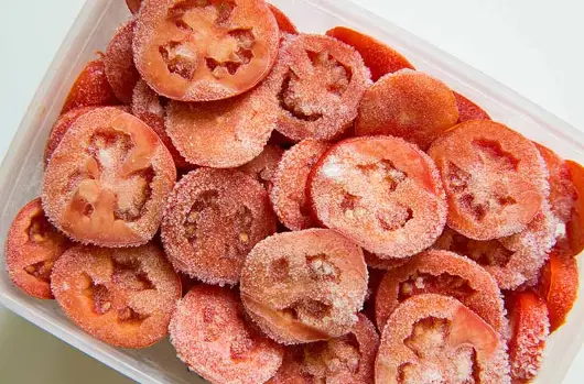 Can you freeze tomato slices