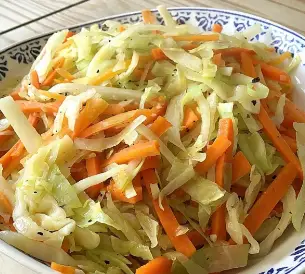 Can you freeze carrots and cabbage at the same time