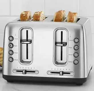 4 Slice Metal Classic Toaster Cuisinart 4 Slice Toaster
