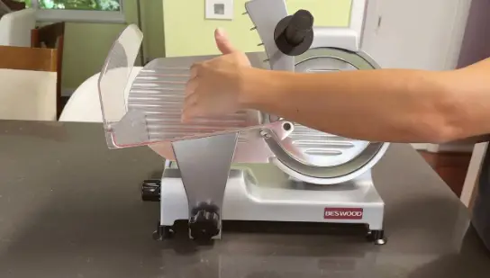 Disassembling the slicer