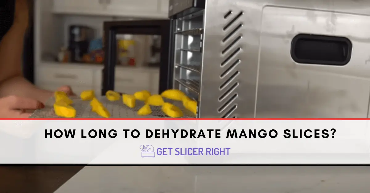 How to dry mango in a food dehydrator