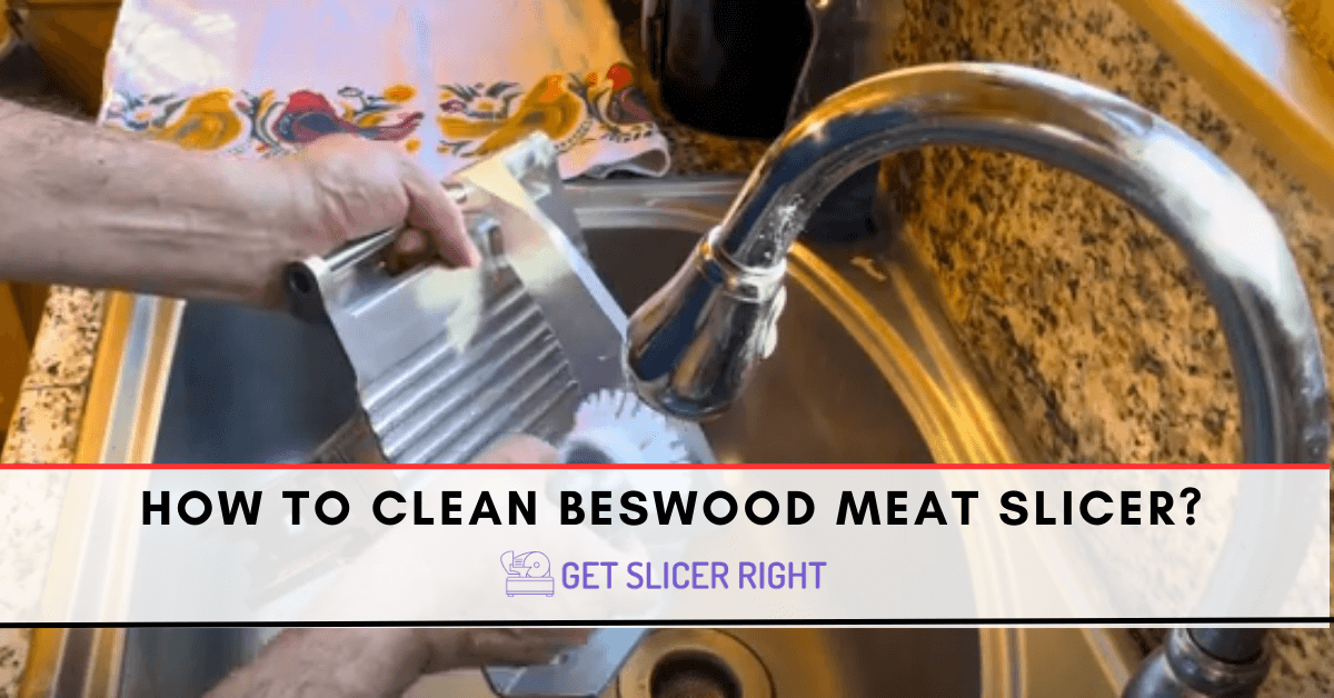 How to clean & sharpen meat slicer