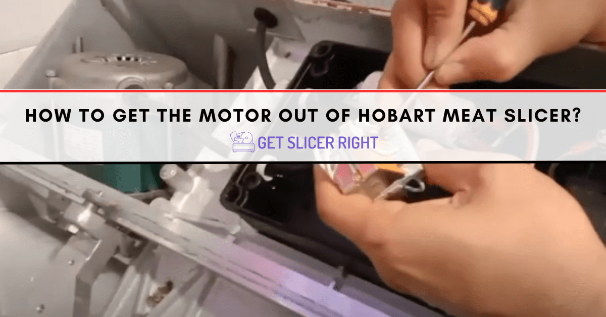How to remove hobart motor