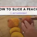 The Right Way to Cut a Peach